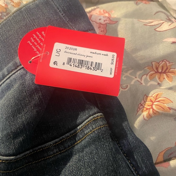 Spanx distressed skinny jeans - Picture 5 of 6